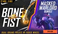 The new Faded Wheel can be open until 3 December (Image via Free Fire)